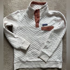 Organic cutting quilt snap-t pullover